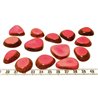 Tagua lame épaisse petite rose x1