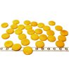 Tagua lentille 16mm jaune