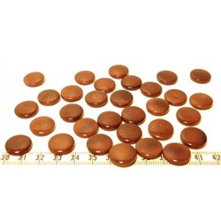 Tagua lentille 16mm marron