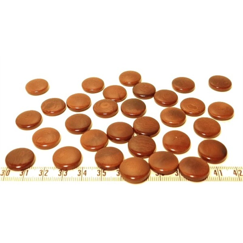 Tagua lentille 16mm marron