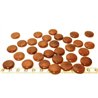 Tagua lentille 16mm marron