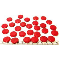 Tagua lentille 16mm rouge