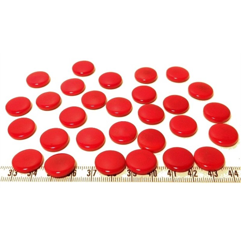 Tagua lentille 16mm rouge