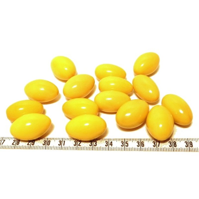 Tagua olive 26mm jaune