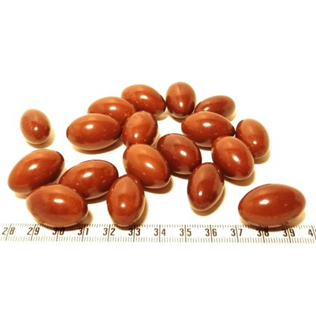 Tagua olive 15mm marron x1