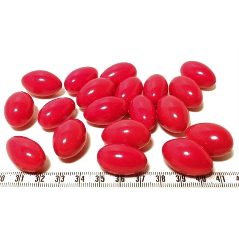 Tagua olive 26mm rouge