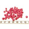 Tagua perle  5mm violet