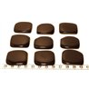 Tagua plaque noir
