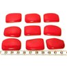 Tagua plaque rouge