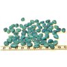 Tagua rocaille bleu x1