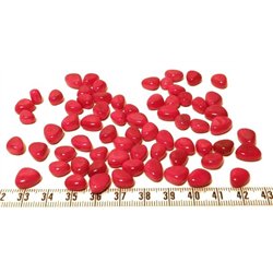 Tagua rocaille  rouge
