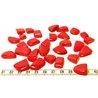 Tagua rocaille grand rouge x1