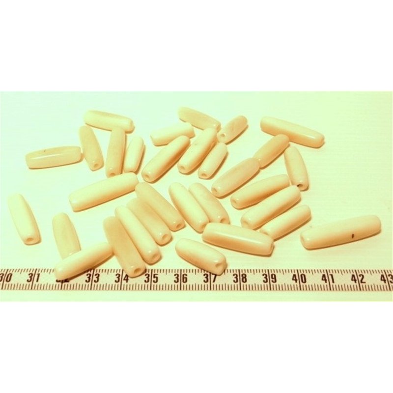 Tagua tube blanc