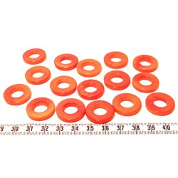 Tagua anneau  orange