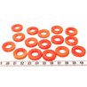 Tagua anneau  orange