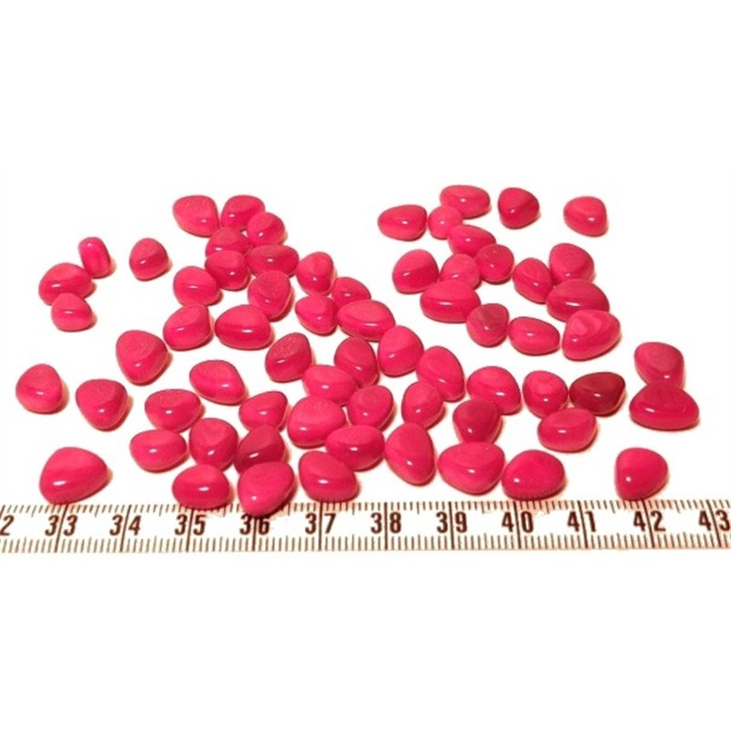 Tagua rocaille  rose