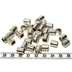 Intercalaire cylindre argent