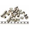 Intercalaire cylindre argent