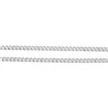 Chaîne torsadée 1mm argentée x 1m
