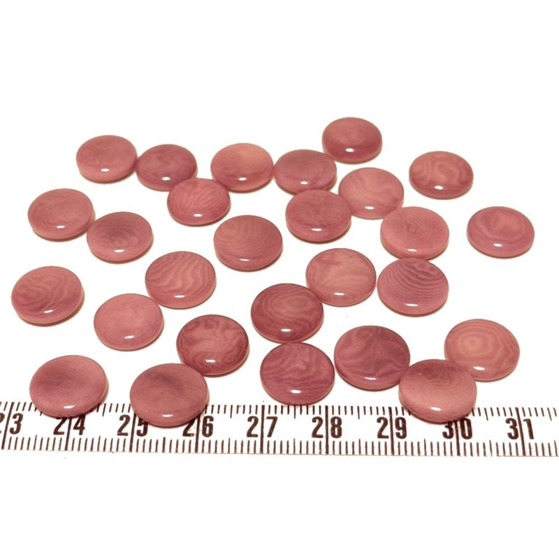 Tagua lentille 12mm violet