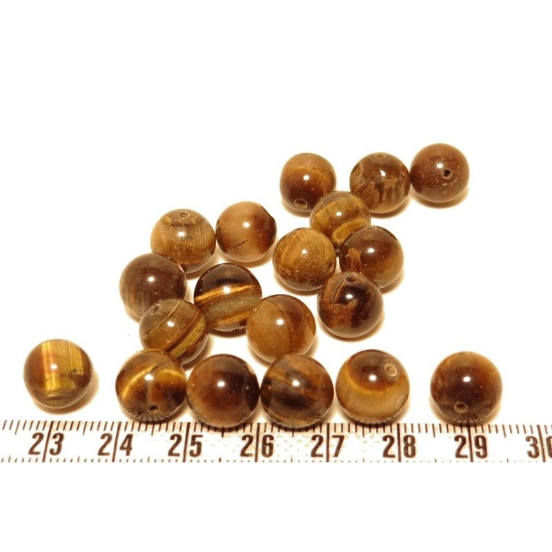Oeil de Tigre perle 10mm
