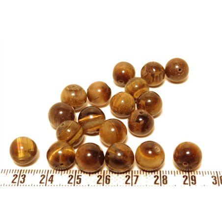 Oeil de Tigre perle 10mm