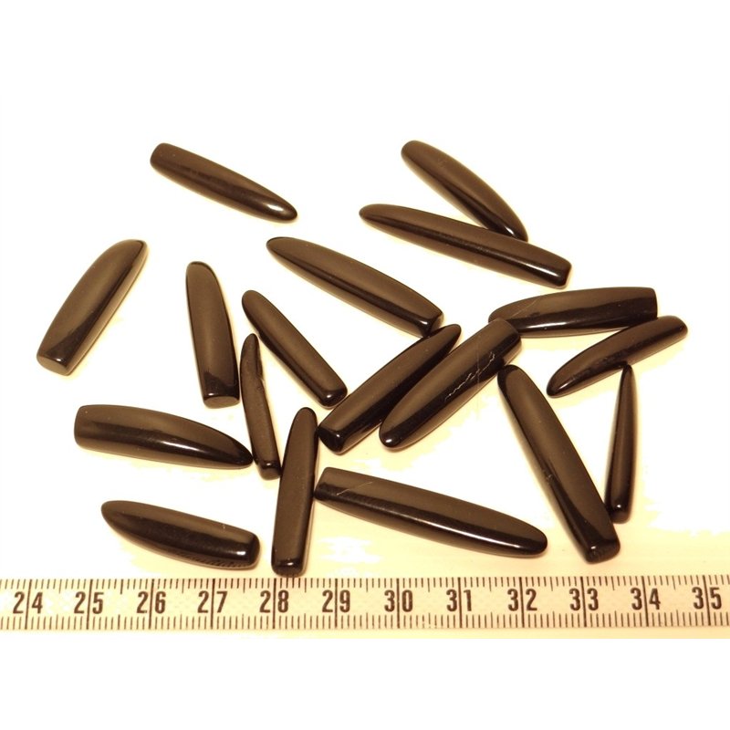 Tagua frite noir