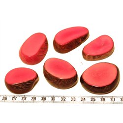 Tagua tranche rose