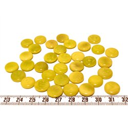 Tagua lentille 12mm vert
