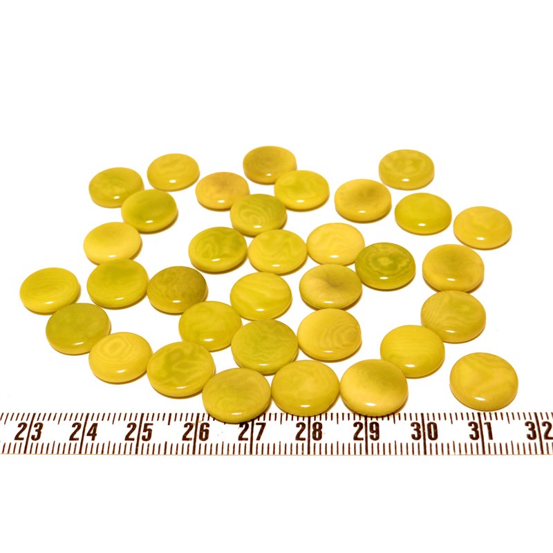 Tagua lentille 12mm vert