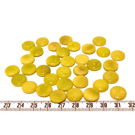 Tagua lentille 12mm vert