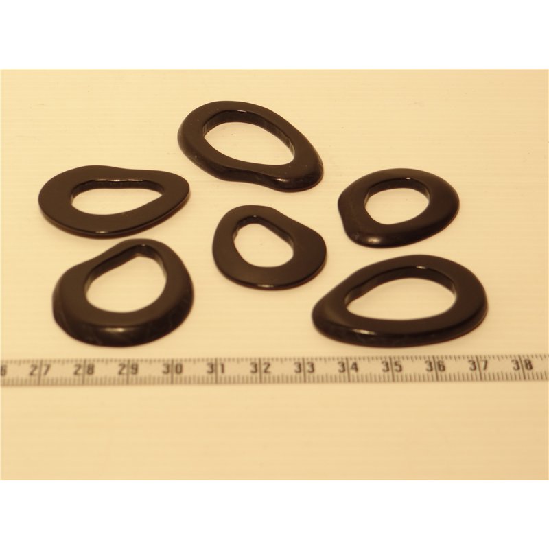 Tagua donut noir