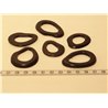 Tagua donut noir