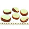 Tagua tranche blanc