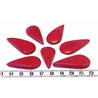 Tagua goutte rouge
