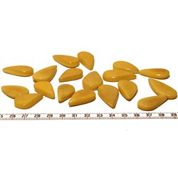 Tagua goutte jaune