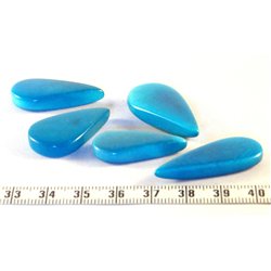Tagua goutte bleu