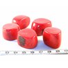 Tagua tronçon rouge
