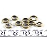 Anneau "sécurité" double 6mm bronze