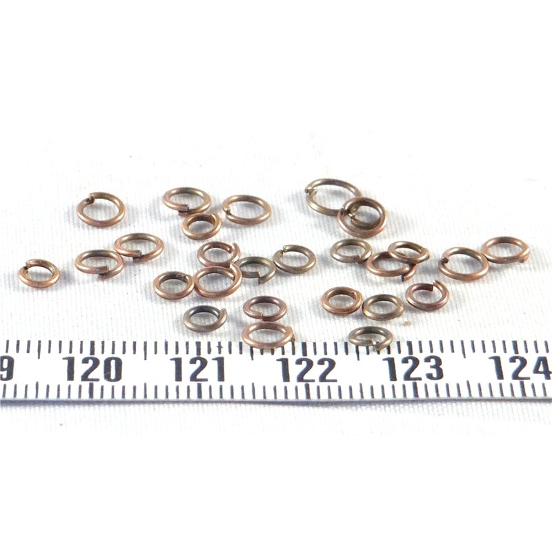 Anneau simple 4mm cuivre