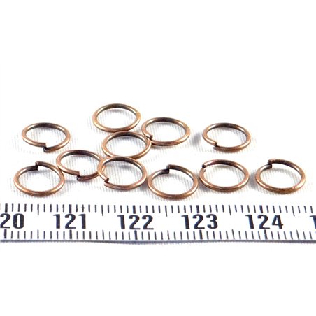 Anneau simple 8mm cuivre