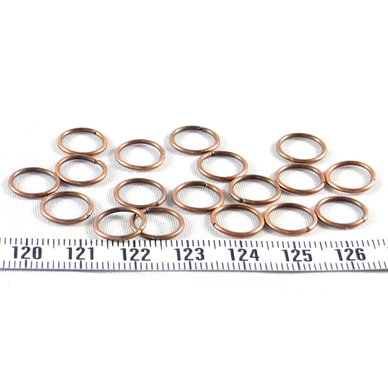 Anneau simple 10mm cuivre