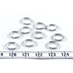 Anneau simple 10mm argent