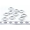 Anneau simple 10mm argent