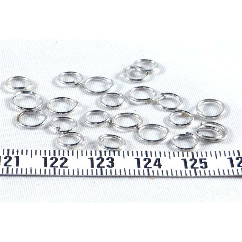 Anneau simple 6mm argent