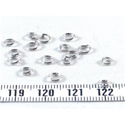 Anneau simple 4mm argent