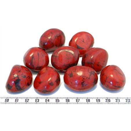 Tagua graine marbrée rose