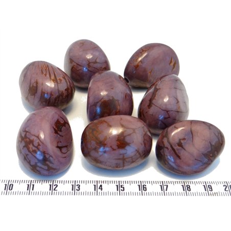 Tagua graine marbrée 3 cm violet