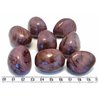 Tagua graine marbrée 3 cm violet