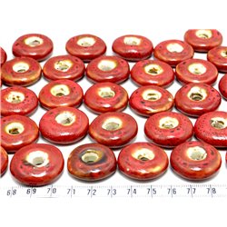 Anneau céramique rouge